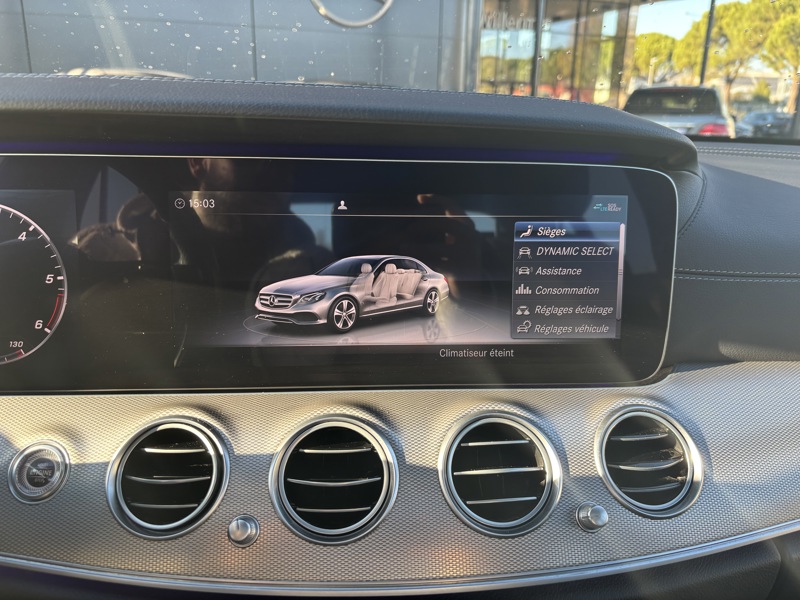 Image Mercedes-Benz CLASSE E BERLINE E 220 d Berline Sportline  Classe E 220 d 9G-Tronic Fascination