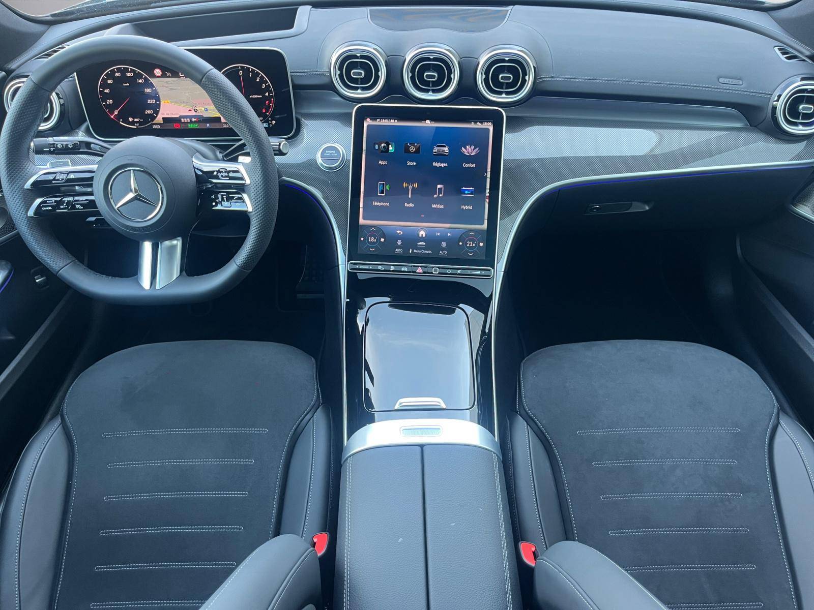 Image Mercedes-Benz CLASSE C BREAK Classe C 300 de Hybrid EQ Break AMG Line  Classe C 300 d e Hybrid EQ Break AMG Line