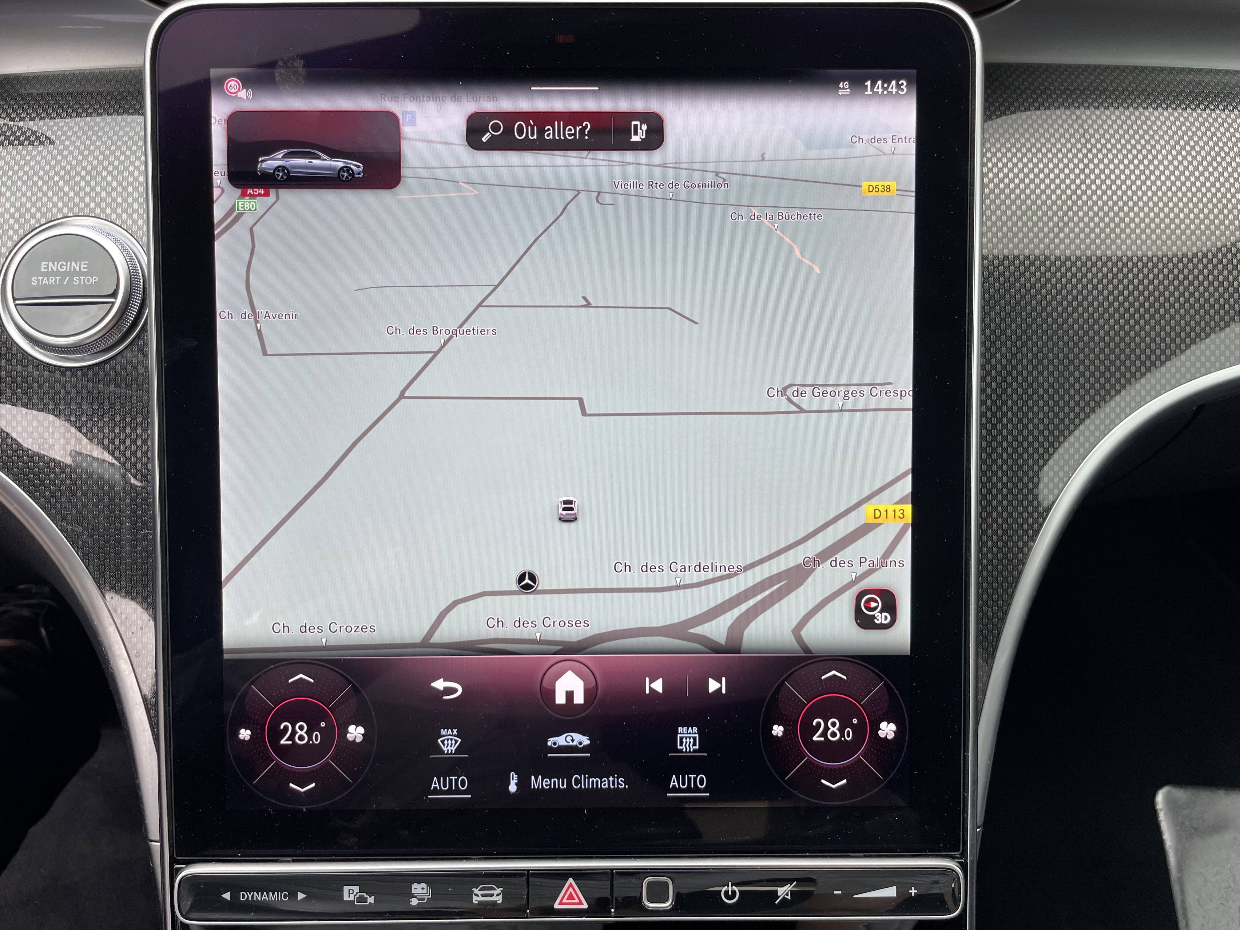 Image Mercedes-Benz CLASSE C BERLINE Classe C 300 de Berline AMG line  CLASSE C 300 DE AMG LINE