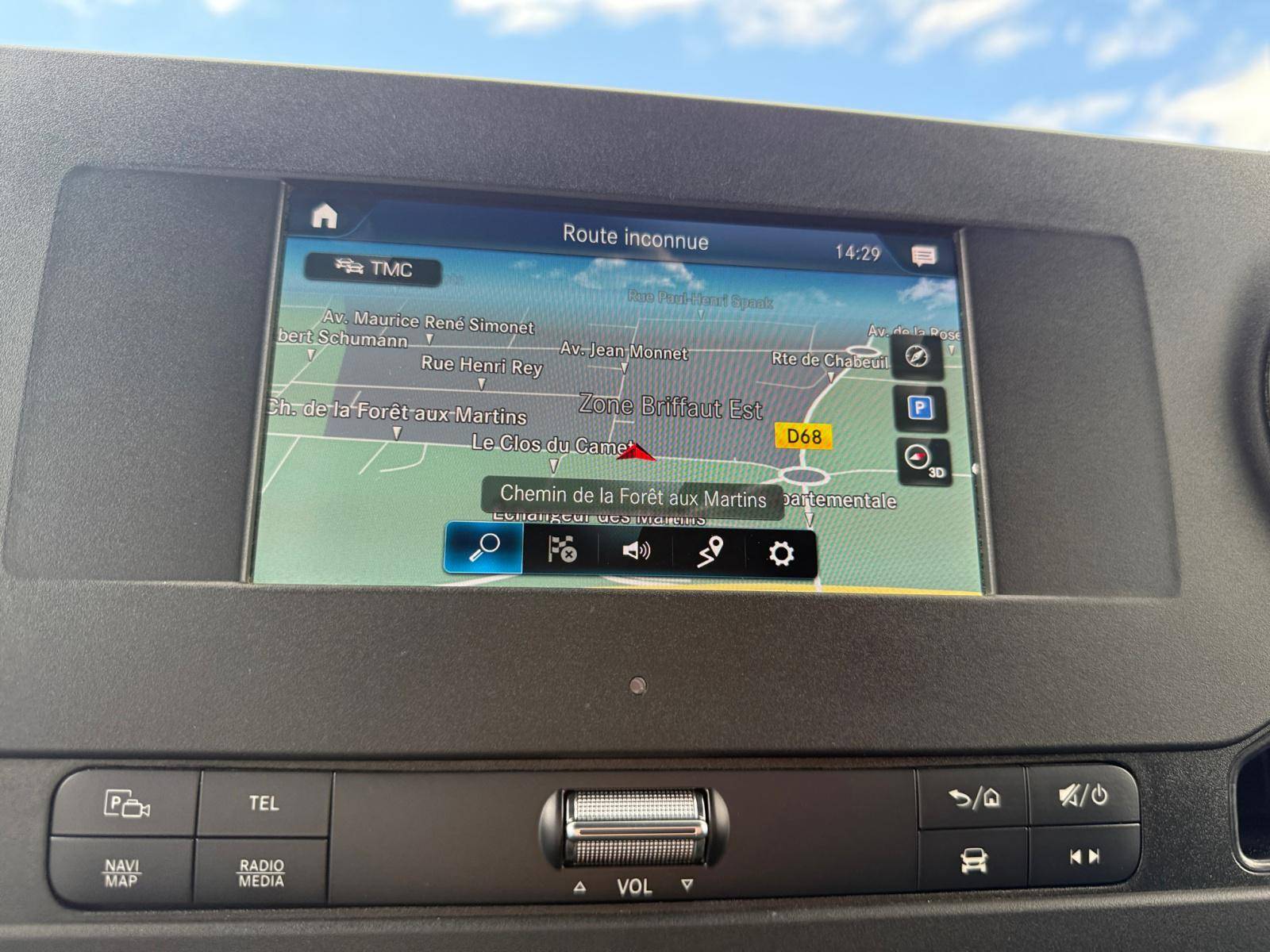 Image Mercedes-Benz SPRINTER 319 CDI Fourgon Toit sureleve Standard  SPRINTER FGN 319 CDI 37 3.5T PROPULSION