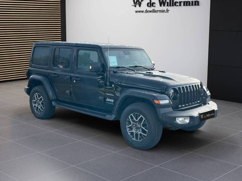 Photo JEEP WRANGLER MY21 Wrangler Unlimited 4xe 2.0 l T 380 ch PHEV 4x4 BVA8