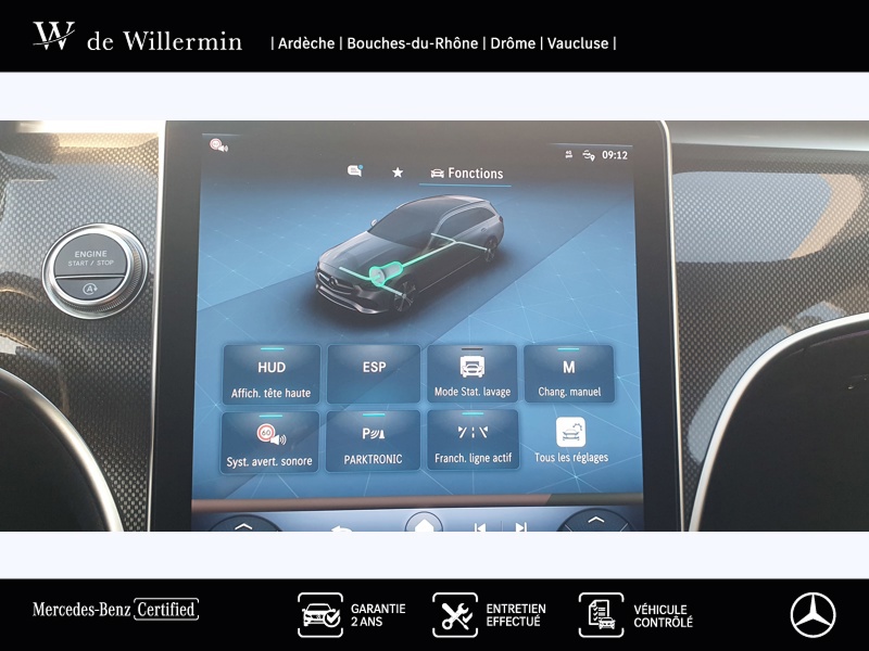 Image Mercedes-Benz CLASSE C BREAK Classe C 220 d Break AMG Line  Classe C 220 d Break AMG Line